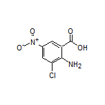 2-Amino-3-chloro-5-nitrobenzoic Acid