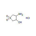 3-Amino-4-hydroxytetrahydrothiophene 1,1-Dioxide Hydrochloride