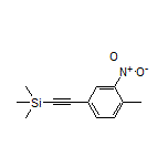 Trimethyl[(4-methyl-3-nitrophenyl)ethynyl]silane