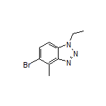 5-Bromo-1-ethyl-4-methyl-1H-benzo[d][1,2,3]triazole