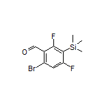 6-Bromo-2,4-difluoro-3-(trimethylsilyl)benzaldehyde