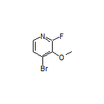 4-Bromo-2-fluoro-3-methoxypyridine