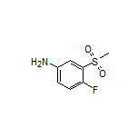 4-Fluoro-3-(methylsulfonyl)aniline