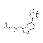 3-(3-Acetoxy-2,2-dimethylpropyl)indole-5-boronic Acid Pinacol Ester