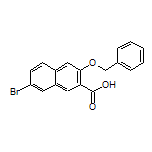 3-(Benzyloxy)-7-bromo-2-naphthoic Acid