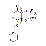 Benzyl-2,3-O-[(1S,2S)-1,2-dimethoxy-1,2-dimethyl-1,2-ethanediyl]-β-D-arabinopyranoside