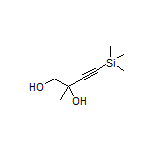 2-Methyl-4-(trimethylsilyl)but-3-yne-1,2-diol