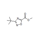 Methyl 3-(tert-Butyl)-1,2,4-oxadiazole-5-carboxylate