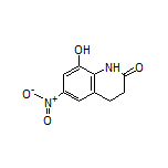 8-Hydroxy-6-nitro-3,4-dihydroquinolin-2(1H)-one