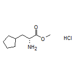 Methyl (R)-2-Amino-3-cyclopentylpropanoate Hydrochloride