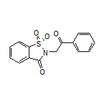 2-(2-Oxo-2-phenylethyl)benzo[d]isothiazol-3(2H)-one 1,1-Dioxide