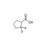 2,2-Difluorocyclopentanecarboxylic Acid