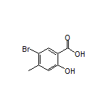 5-Bromo-2-hydroxy-4-methylbenzoic Acid