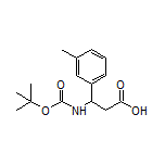 3-(Boc-amino)-3-(m-tolyl)propanoic Acid