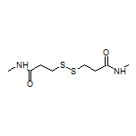 3,3’-Disulfanediylbis(N-methylpropanamide)