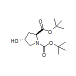 tert-Butyl (2S,4R)-1-Boc-4-hydroxypyrrolidine-2-carboxylate