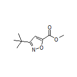 Methyl 3-(tert-Butyl)isoxazole-5-carboxylate