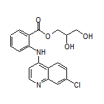 2,3-Dihydroxypropyl 2-[(7-Chloro-4-quinolyl)amino]benzoate