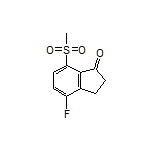 4-Fluoro-7-(methylsulfonyl)indane-1-one