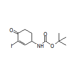 4-(Boc-amino)-2-iodo-2-cyclohexenone