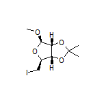 (3aS,4S,6R,6aR)-4-(Iodomethyl)-6-methoxy-2,2-dimethyltetrahydrofuro[3,4-d][1,3]dioxole