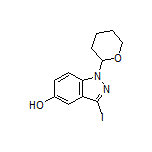 3-Iodo-1-(tetrahydro-2H-pyran-2-yl)-1H-indazol-5-ol