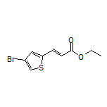 Ethyl (E)-3-(4-Bromo-2-thienyl)acrylate