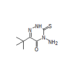 4-Amino-6-(tert-butyl)-3-thioxo-3,4-dihydro-1,2,4-triazin-5(2H)-one