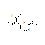 4-(2-Fluoro-3-pyridyl)-2-(methylthio)pyrimidine