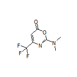 2-(Dimethylamino)-4-(trifluoromethyl)-6H-1,3-oxazin-6-one