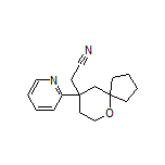 2-[9-(2-Pyridyl)-6-oxaspiro[4.5]decan-9-yl]acetonitrile