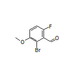 2-Bromo-6-fluoro-3-methoxybenzaldehyde