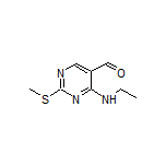 4-(Ethylamino)-2-(methylthio)pyrimidine-5-carbaldehyde