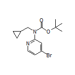 4-Bromo-N-Boc-N-(cyclopropylmethyl)pyridin-2-amine