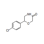 6-(4-Chlorophenyl)morpholin-3-one