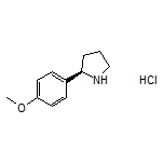 (R)-2-(4-Methoxyphenyl)pyrrolidine Hydrochloride