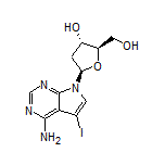 (2R,3S,5R)-5-(4-Amino-5-iodo-7H-pyrrolo[2,3-d]pyrimidin-7-yl)-2-(hydroxymethyl)tetrahydrofuran-3-ol