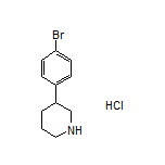 3-(4-Bromophenyl)piperidine Hydrochloride