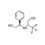 (R)-3,3,3-Trifluoro-2-[[(R)-2-hydroxy-1-phenylethyl]amino]-1-propanol