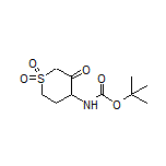 4-(Boc-amino)dihydro-2H-thiopyran-3(4H)-one 1,1-Dioxide