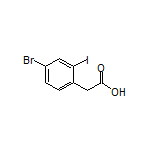 2-(4-Bromo-2-iodophenyl)acetic Acid