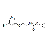 2-[(5-Bromo-3-pyridyl)oxy]-N-Boc-ethanamine