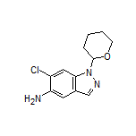 6-Chloro-1-(tetrahydro-2H-pyran-2-yl)-1H-indazol-5-amine