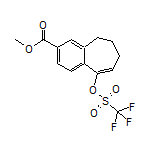 Methyl 9-[[(Trifluoromethyl)sulfonyl]oxy]-6,7-dihydro-5H-benzo[7]annulene-3-carboxylate