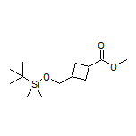 Methyl 3-[[(tert-Butyldimethylsilyl)oxy]methyl]cyclobutanecarboxylate