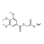 Sodium [(3,4,5-Trimethoxybenzoyl)oxy]methanesulfinate