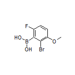 2-Bromo-6-fluoro-3-methoxyphenylboronic Acid