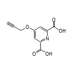 4-(2-Propyn-1-yloxy)pyridine-2,6-dicarboxylic Acid