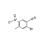 2-Bromo-4-methyl-5-nitrobenzonitrile