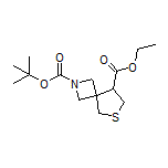 Ethyl 2-Boc-6-thia-2-azaspiro[3.4]octane-8-carboxylate